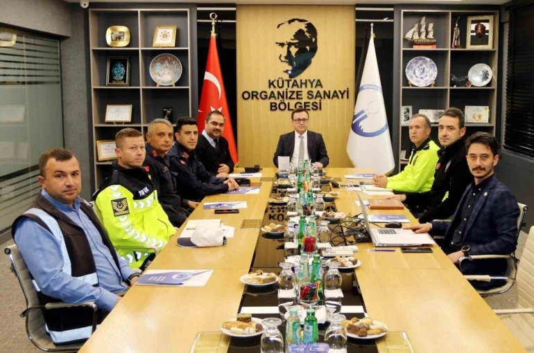 Kütahya OSB’de bağlantı yolu değerlendirme toplantısı