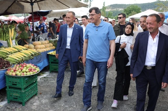 Kütahya’da ’Çamlıca Hasat Şenliği’nde birlik ve beraberlik coşkusu yaşandı