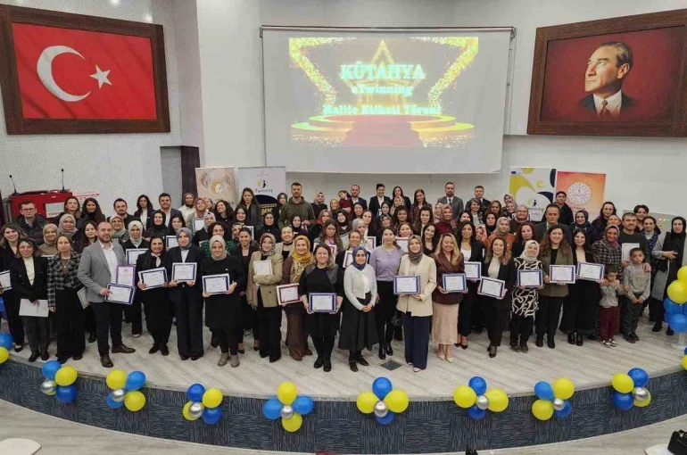 Kütahya’da eTwinning başarı ödül töreni düzenlendi