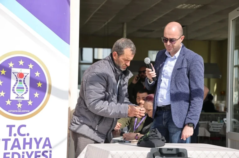Kütahya’da küçükbaş hayvan padoklarının kura çekimi gerçekleştirildi