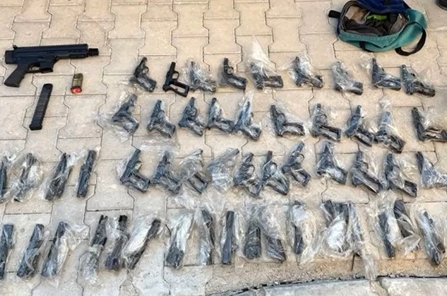 Kütahya’da silah kaçakçılığı operasyonunda yakalanan 5 zanlı tutuklandı