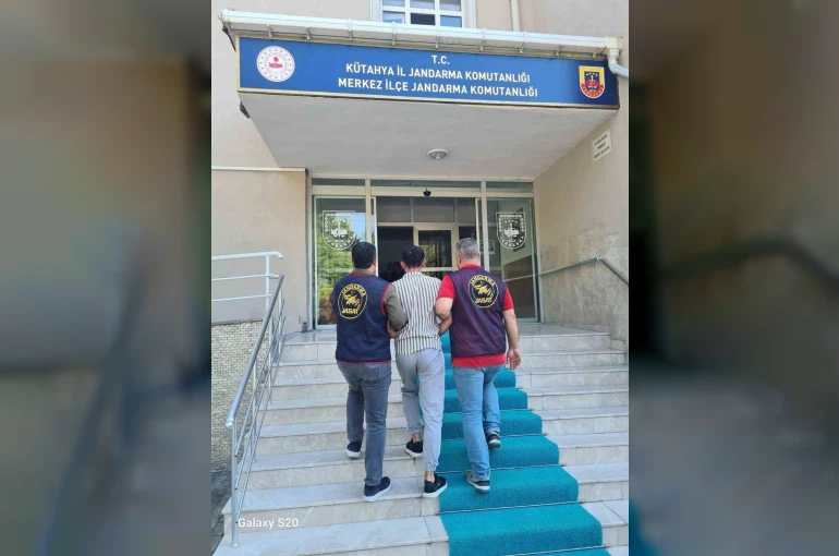 Kütahya’da uyuşturucu suçundan aranan hükümlü yakalandı