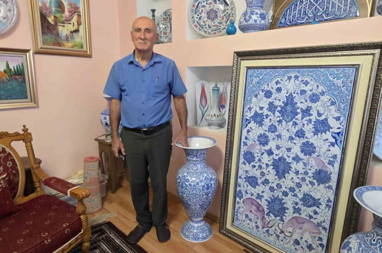 Kütahyalı çini ustası Mehmet Koçer: "Çinicilik yeniden mimariyle buluşmalı"