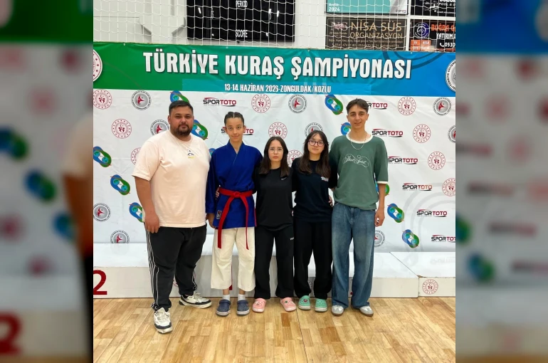 Kütahyalı gençler Türkiye Kuraş Şampiyonası’nda Türkiye ikincisi oldu 