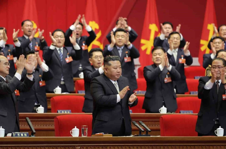 Kuzey Kore lideri Kim, yeniden Kore İşçi Partisi Genel Sekreteri seçildi