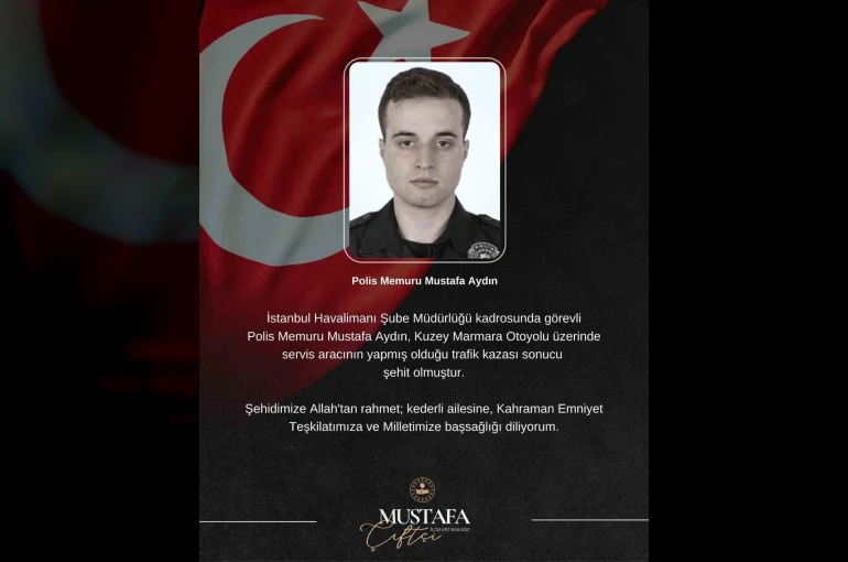 Kuzey Marmara Otoyolu’ndaki kazada 1 polis memuru şehit oldu 