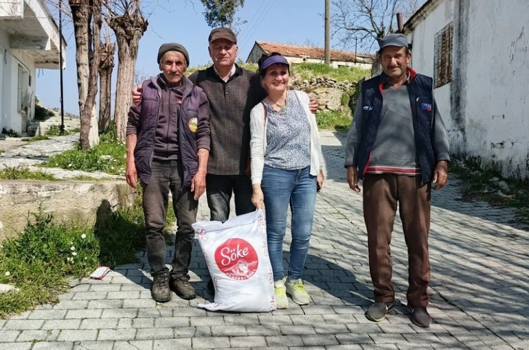 Leyleği ilk görene 1 çuval un kampanyası tamamlandı
