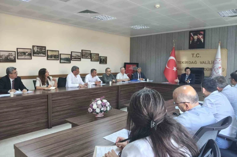 LGS öncesi tekirdağ’da koordinasyon toplantısı