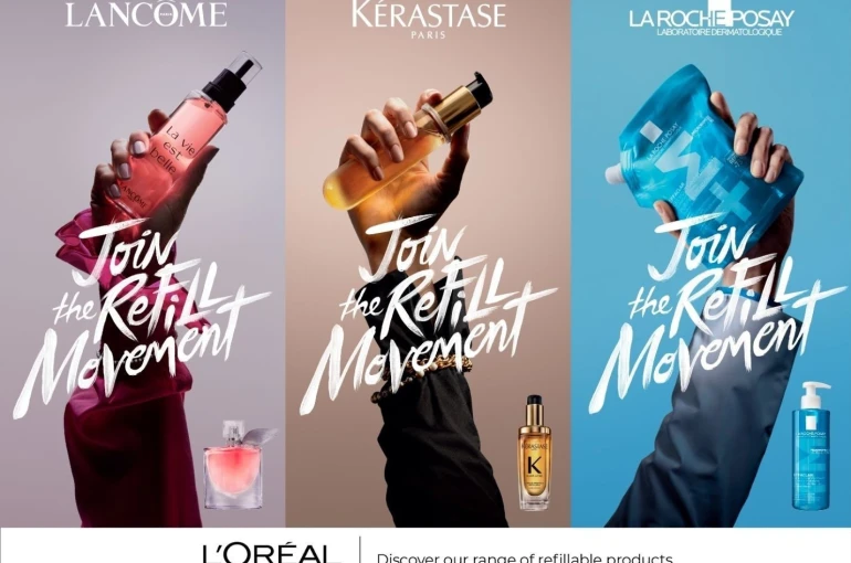 L’Oréal, yeniden doldurulabilir güzellik hareketini büyütüyor