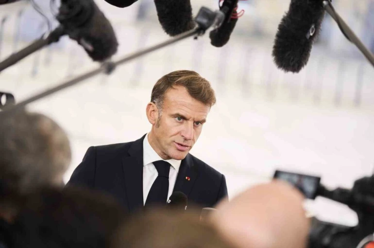Macron: "Tüm rehinelerin serbest bırakılması ve Gazze’de ateşkes artık mümkün"