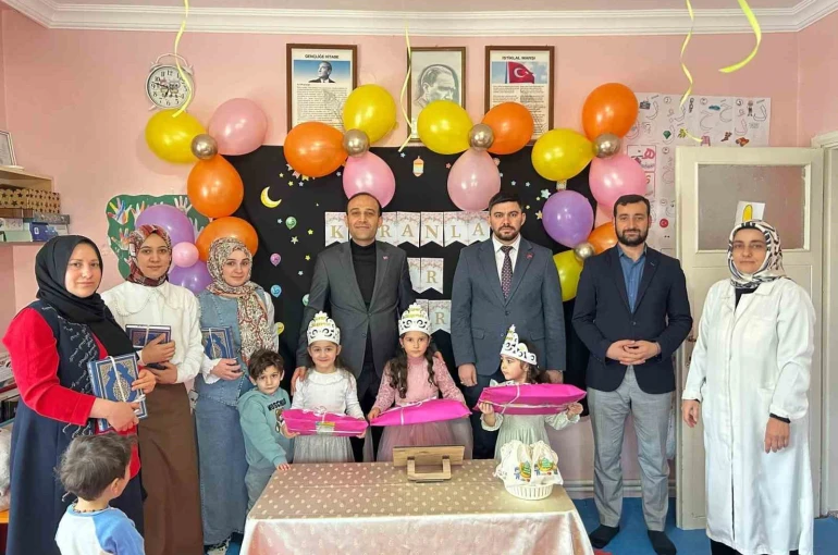 Mahmudiye’de minik öğrenciler Kur’an-ı Kerim’e geçti