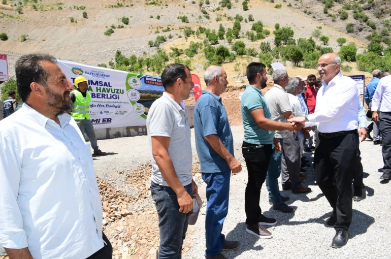 Malatya’da 207 adet sulama havuzunun inşaatı devam ediyor