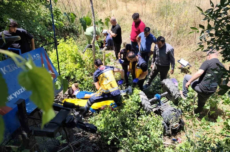 Malatya’da çapa motoru devrildi: 3 yaralı