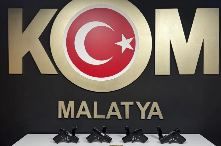 Malatya’da KOM’dan ruhsatsız silah operasyonu: 7 gözaltı