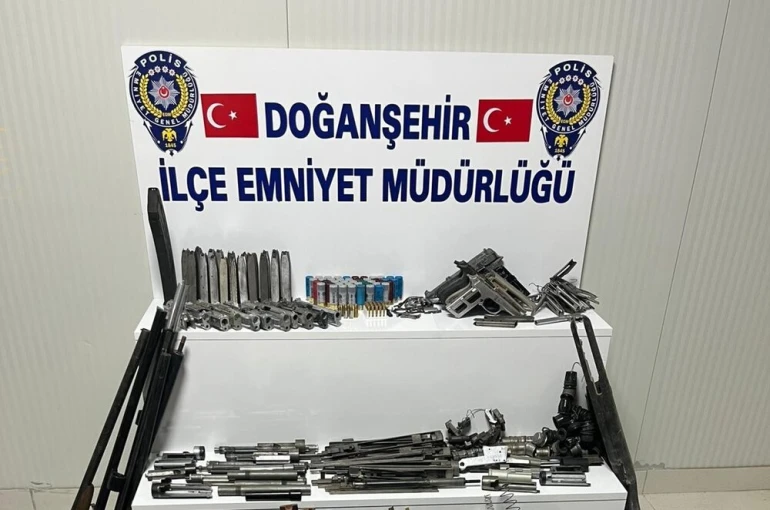 Malatya’da ruhsatsız silah operasyonu: 1 tutuklama