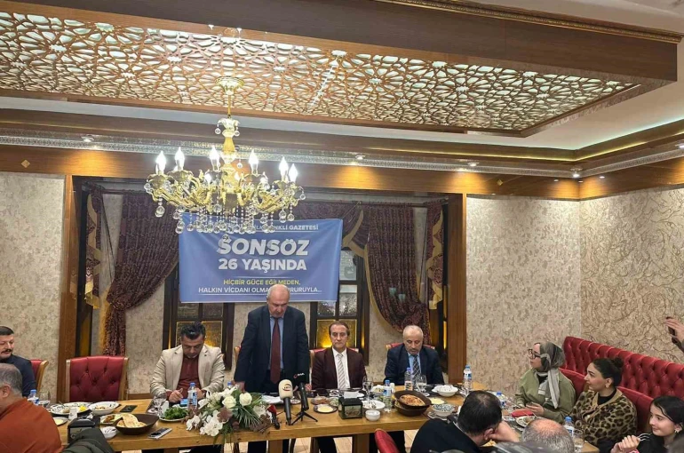 Malatya’nın ilk renkli gazetesi Sonsöz 26 yaşında