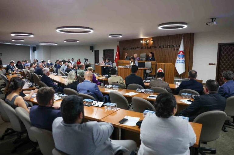 Maltepe Belediyesi’nin Haziran ayı meclis toplantıları başladı 