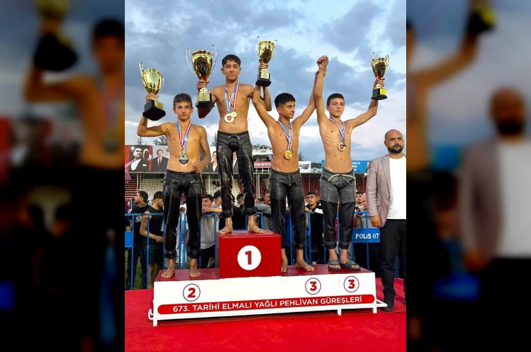 Manavgatlı sporcu Elmalı’da Teşvik 1 Boy’da şampiyon oldu