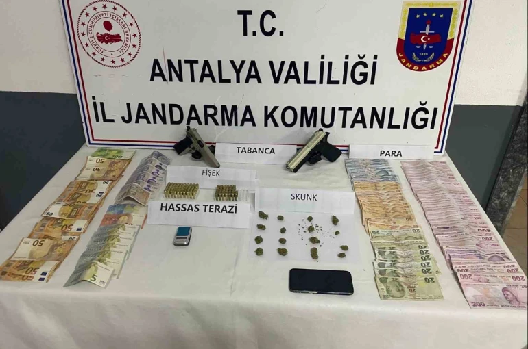 Manavgat’ta uyuşturucu operasyonu: 1 gözaltı