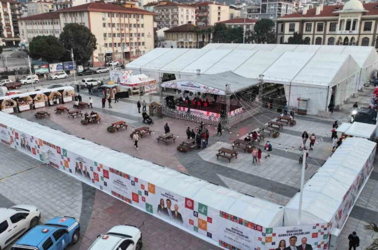 Manisa Büyükşehir Belediyesi 160 bin kişilik iftar sofrası kuracak