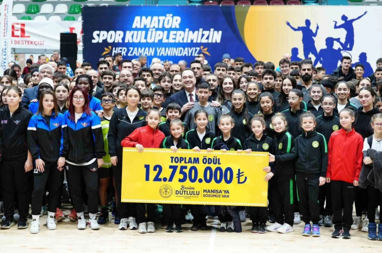 Manisa Büyükşehir Belediyesi’nden 123 kulübe 12.7 milyon TL destek