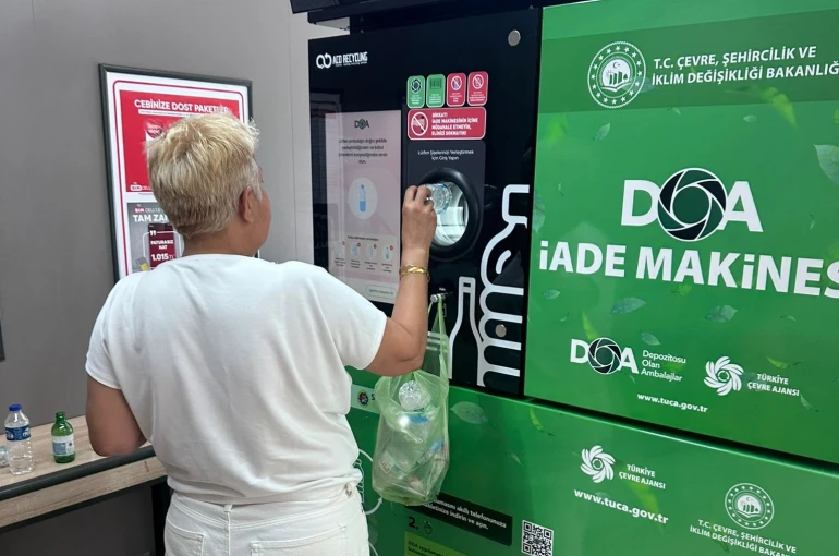 Manisa’da atık şişe ve kutuya para dönemi
