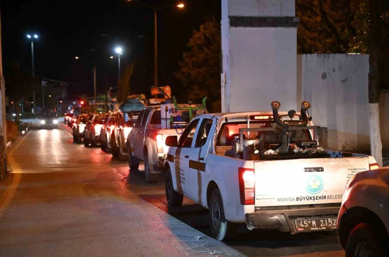 Manisa’da sivrisineğe karşı 7/24 seferberlik