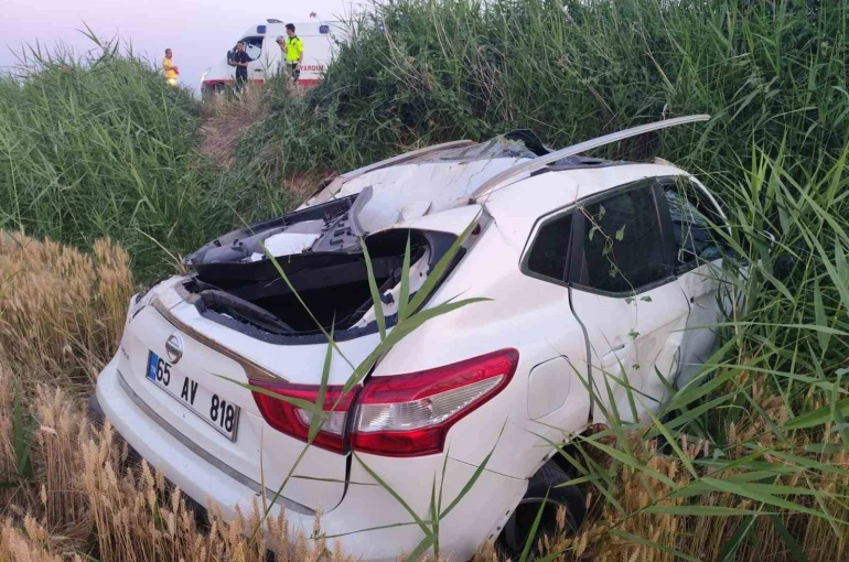 Manisa’da trafik kazası: 2’si çocuk 3 yaralı