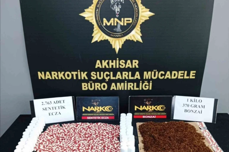 Manisa’da uyuşturucu operasyonu: 21 tutuklama