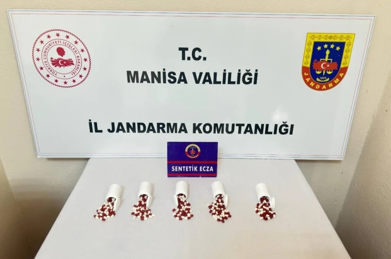 Manisa’da uyuşturucu operasyonu: 290 adet hap ele geçirildi