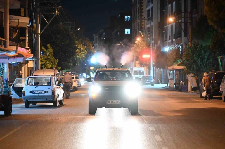 Manisa’da vektörle mücadele gece gündüz sürürüyor