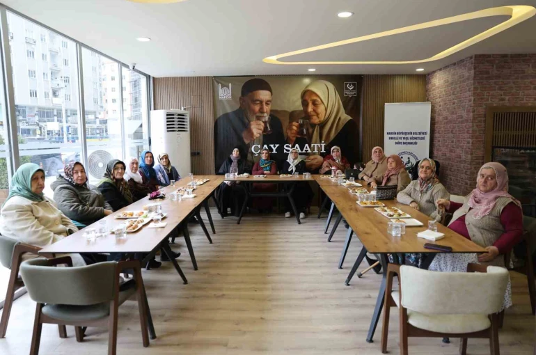 Mardin Büyükşehir Belediyesinden 65 yaş üstü bireyler için "Sağlıklı Yaşam Çay Saati" etkinliği 