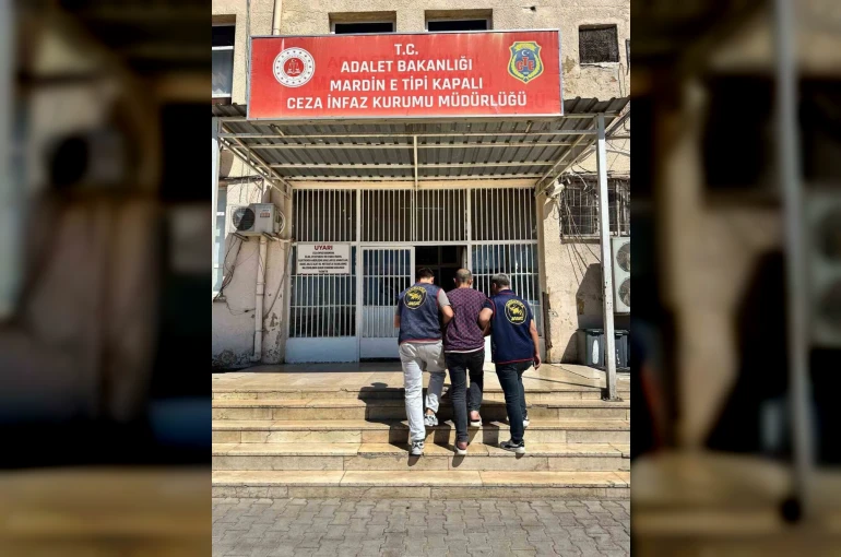 Mardin’de 30 yıl hapis cezasıyla aranan cezaevi firarisi yakalandı