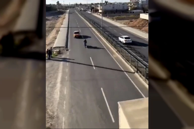 Mardin’de makas atan motosiklet sürücüsü yakalandı