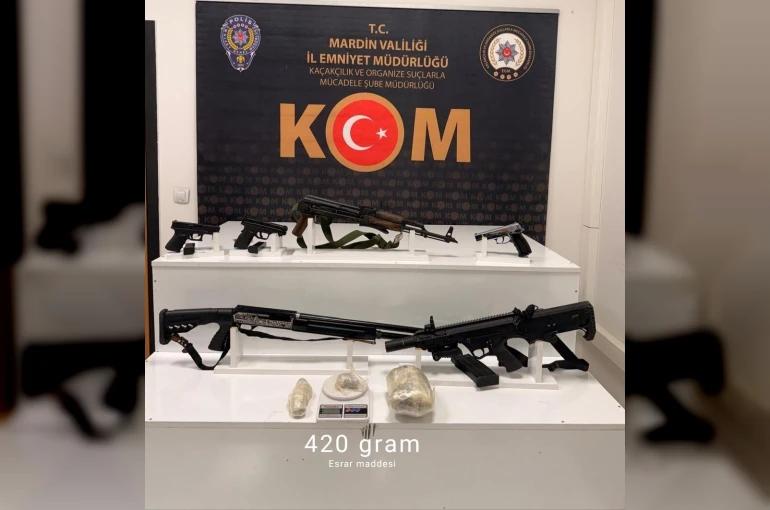 Mardin’de silah kaçakçılığı operasyonu: 3 gözaltı