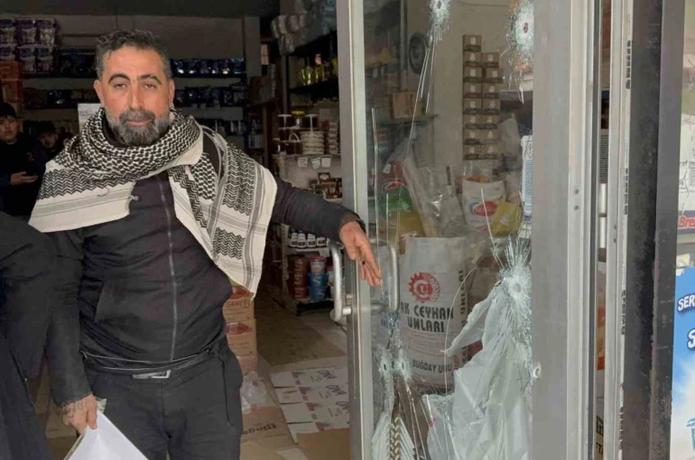 Marketten 2 milyon lira haraç isteyip silahlı saldırı düzenlediler iddiası