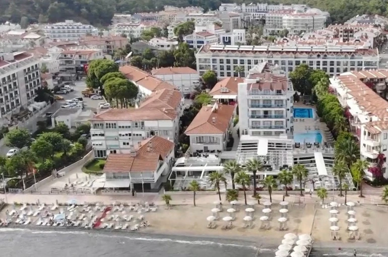 Marmaris otelleri yangın yönetmeliğine hazır