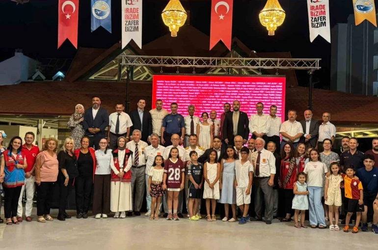 Marmaris’te 15 Temmuz Demokrasi Şehitlerini Anma Daveti düzenlendi