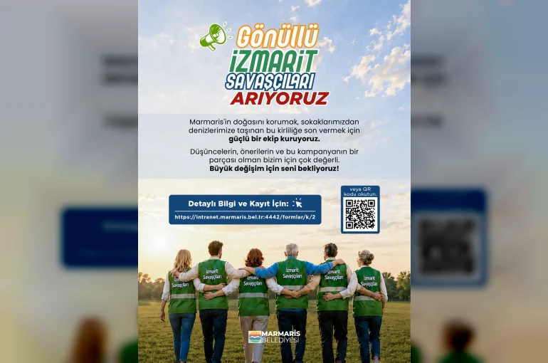 Marmaris’te çevre için yeni proje 