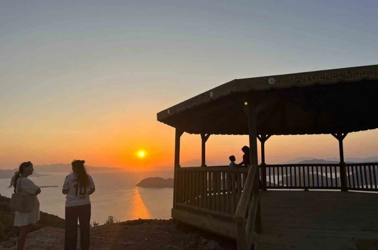 Marmaris’te gün doğumu ve batımının yeni adresi belli oldu