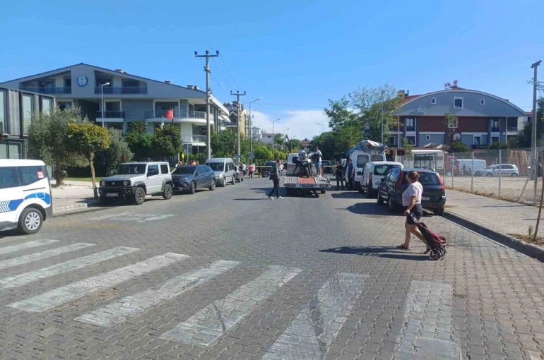 Marmaris’te motosikletli saldırı: 1 yaralı