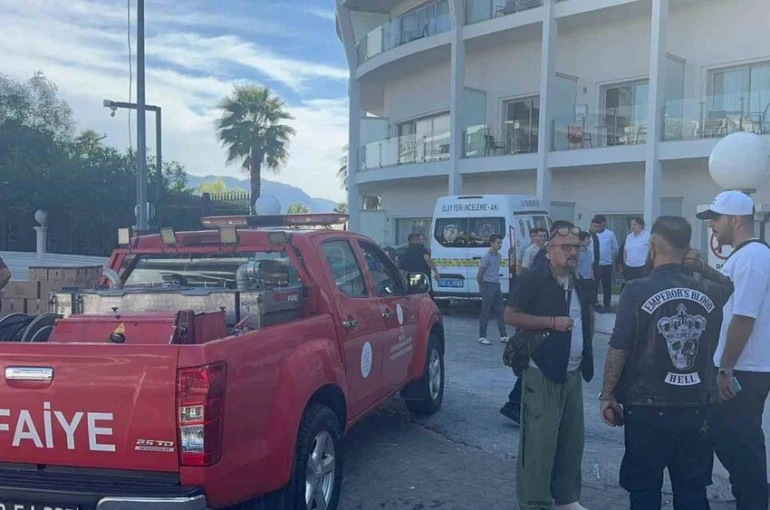 Marmaris’te otelde patlama: 3 yaralı