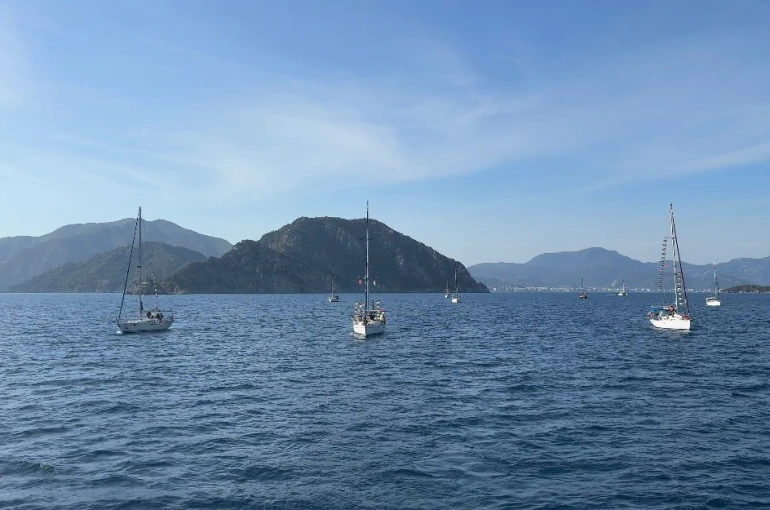 Marmaris’ten Sumud Filosu’na destek için 10 tekne Akdeniz’e açıldı 