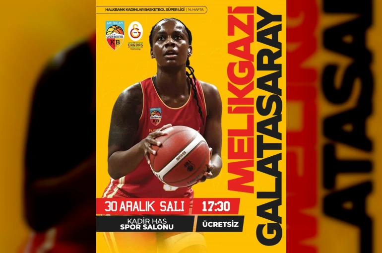Melikgazi Basketbol 2025’in son maçında Galatasaray’ı konuk edecek