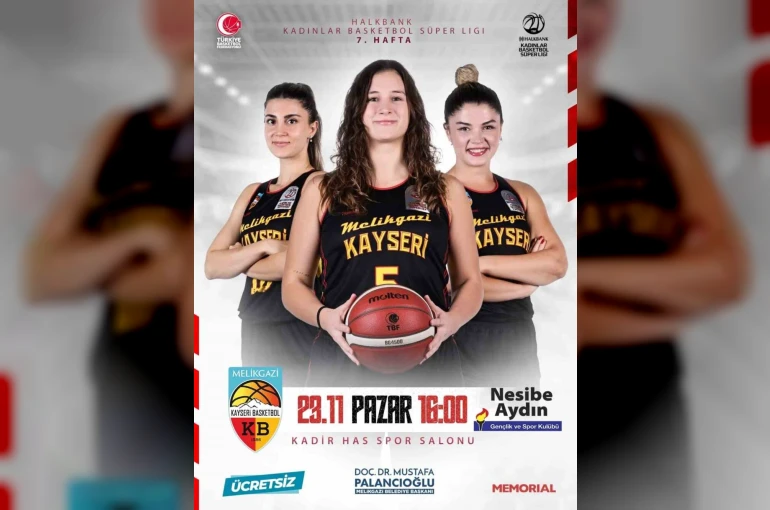 Melikgazi Basketbol taraftarı maçı ücretsiz izleyecek