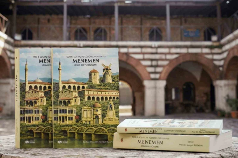 Menemen tarihi iki cilt kitap oldu