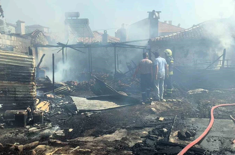 Menteşe’de evde çıkan yangında yaşlı adam hayatını kaybetti
