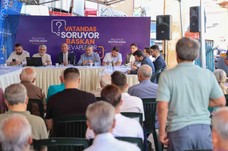 Meram'da “Vatandaş Soruyor, Başkan Cevaplıyor” buluşmaları devam ediyor