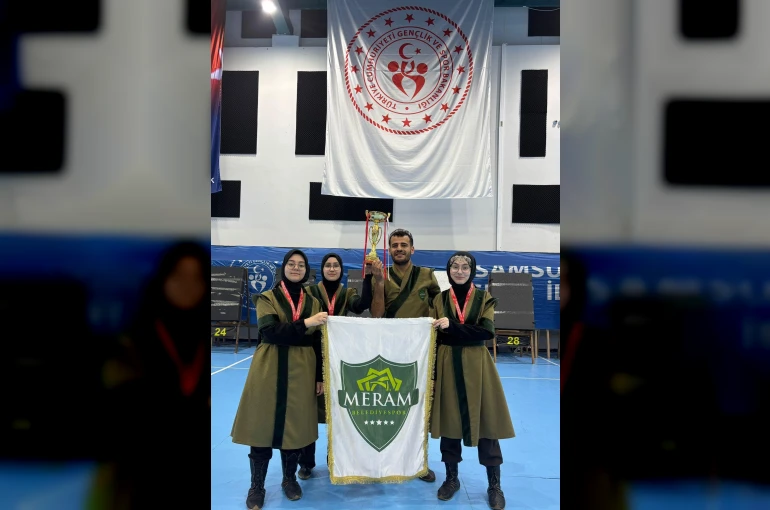 Meram’ın genç okçuları Türkiye 3.sü oldu