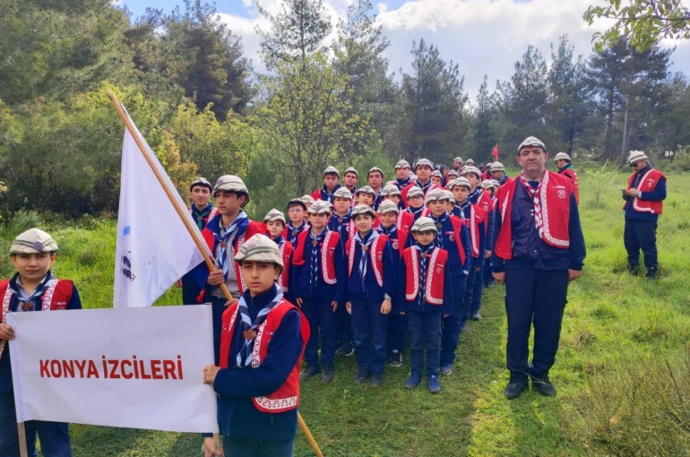 Meramlı izciler 111 yıl sonra aynı ruhla ecdadının izinde